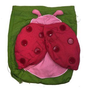 Gymboree BLOOMING NAUTICAL ladybug backpack NWT